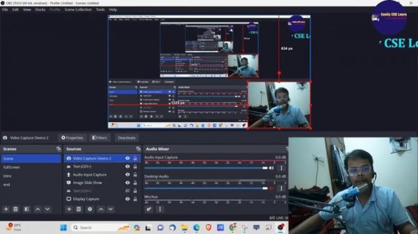 OBS BACKGROUND REMOVE AUTOMATICALLY | OBS VIDEO CAPTURE BACKGROUND REMOVE  IN 4 MINUTES