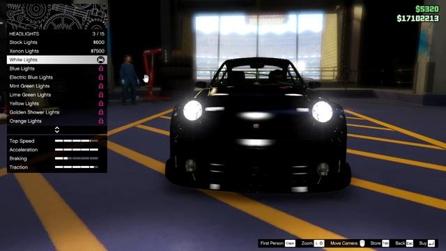 GTA 5 X Wangan Midnight: BLACKBIRD Customization смотреть онлайн