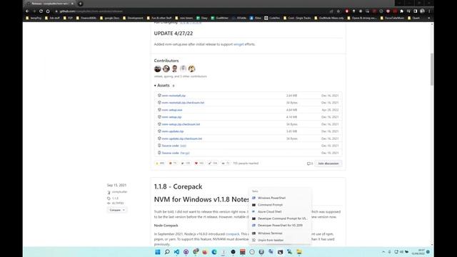 Node Version Manager Windows Installation, nvm for windows correct installation instructions смотреть онлайн