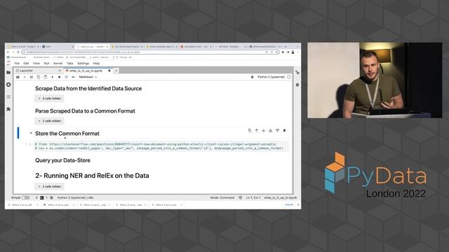 Ahmet Melek - What is X up to? - NER and Relationship Extraction for Information Extraction смотреть онлайн