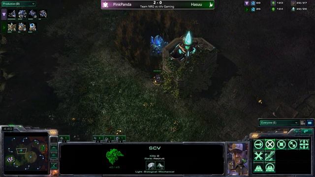 Wednesday Night StarCraft - August 10, 2011 - NRG vs vVv - Game 3 - смотреть онлайн