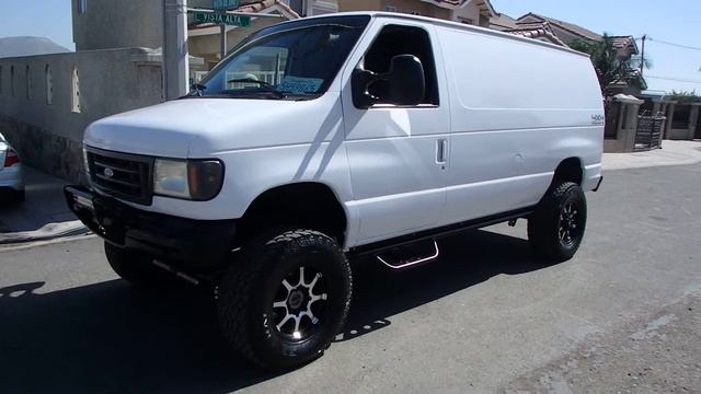 1996 FORD E-350 CARGO 7.3 DIESEL VAN 4X4 смотреть онлайн