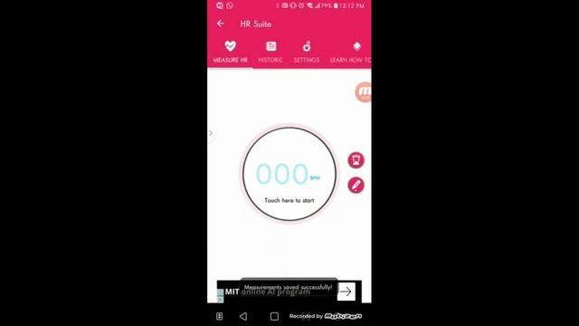 HR Suite: Heart rate monitor android application смотреть онлайн