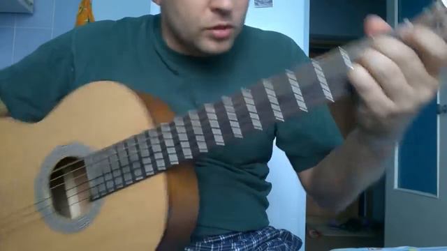 Уроки гитары.В.Цой-Атаман.Вступление смотреть онлайн