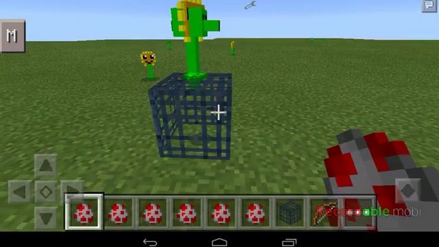 Minecraft pe Plants vs Zombies mod смотреть онлайн