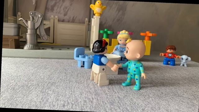 JJ visit lego princesses, Snow White and Cinderella , dance with princess song смотреть онлайн