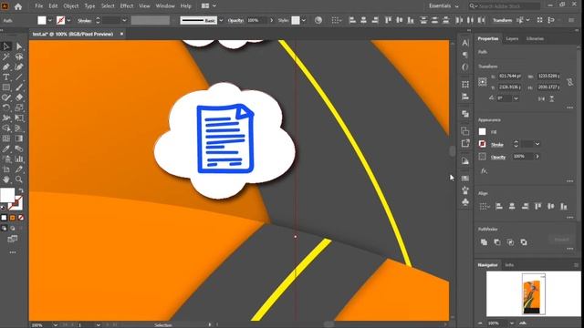 Adobe Illustrator Test | Recreating Infographic Image смотреть онлайн