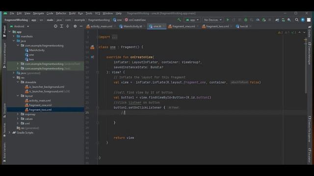 How to Implement Fragment Communication Using Bundle | Android | Game App Studio смотреть онлайн
