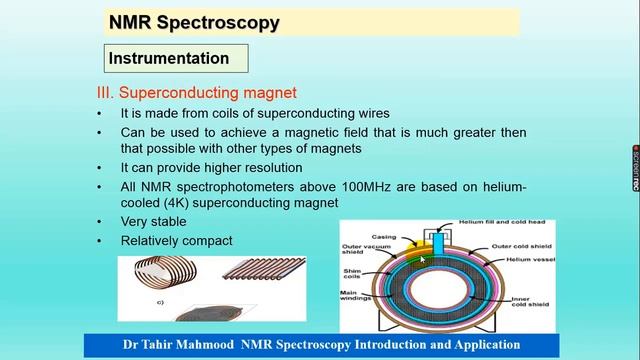 Nuclear Magnetic Resonance Spectroscopy NMR Spectroscopy Instrumentation