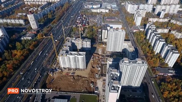 ЖК "Орехово-Борисово" [Ход строительства от 15.10.2018] смотреть онлайн
