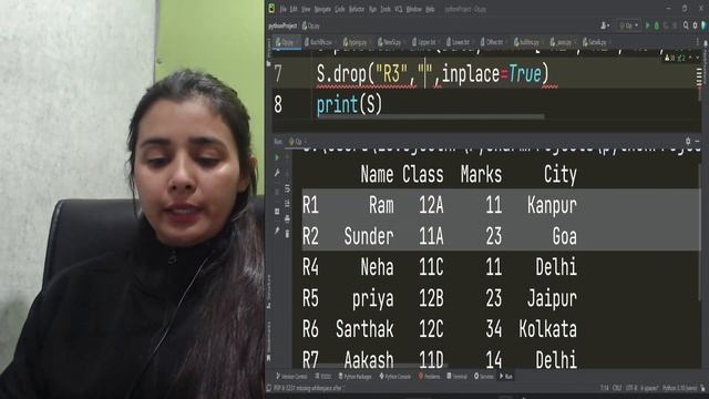 Pandas DataFrame - Deleting Rows or Columns from a DataFrame | CBSE Class 12 - IP смотреть онлайн