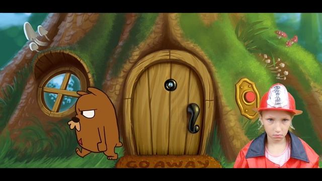 Злим Бобра или Собаку, Диана играет в Do not disturb смотреть онлайн