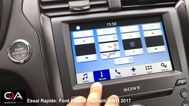 2017-2018 Ford Fusion Titanium AWD - Présentation et essai rapide! смотреть онлайн