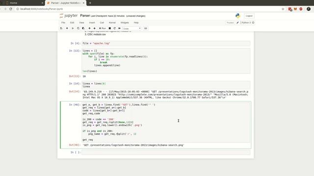 Extraer y parsear información de un log o un txt con python смотреть онлайн