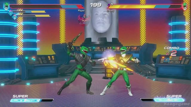 Power Rangers Battle for the Grid Gameplay Walkthrough Part 1 - Green Ranger Arcade смотреть онлайн