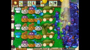 PvZ "Survival Endless: Day": 1-50 Flags (Without Lawn Mower)