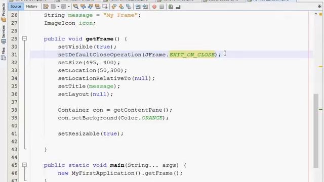 JAVA SWING GUI - LOGIN APPLICATION - PART 2 смотреть онлайн