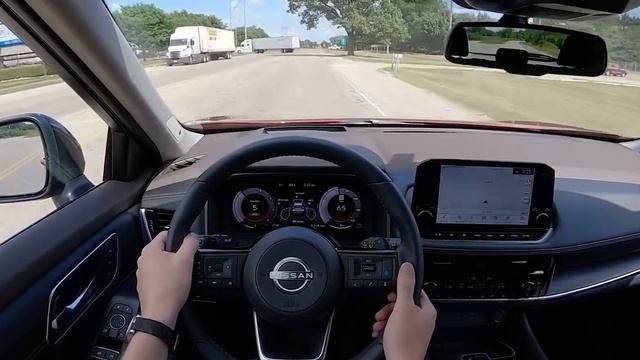 2022 Nissan Xtrail (3-Cylinder) - POV Test Drive ?? #nissan #نيسان смотреть онлайн