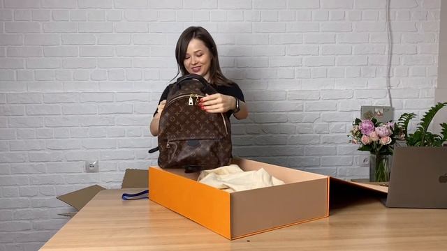 РАСПАКОВКА Рюкзак LOUIS VUITTON PALM SPRINGS MM смотреть онлайн