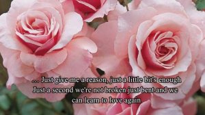 Pink - Just Give Me A Reason (Feat Nate Ruess)