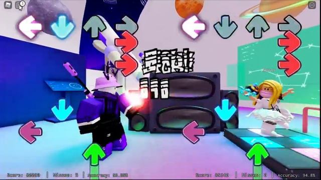 Basically FNF Remix - ROBLOX [Playing with my Subscriber] смотреть онлайн