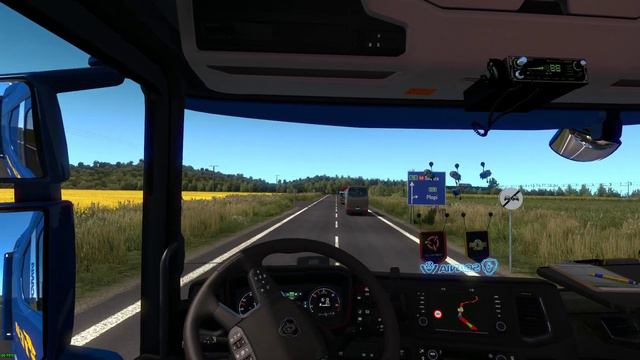 ✯Euro Truck Simulator 2 Romania Map✯ Hateg - Simeria смотреть онлайн