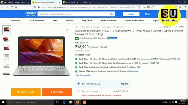Asus Celeron Dual Core Laptop Review 2022 | Honest Review смотреть онлайн