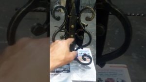 Подставка кованая под шампура,холодная ковка,кузня,художественная ковка металла,кованые изделия,гор