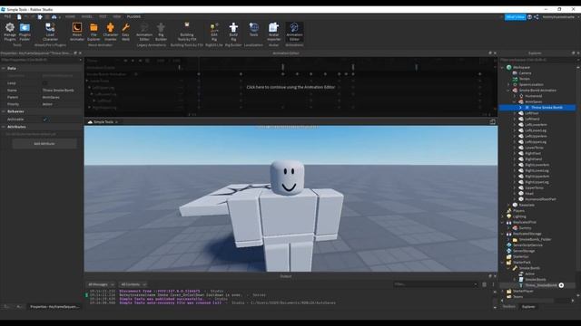 Roblox Studio | Smoke Bomb Tool смотреть онлайн