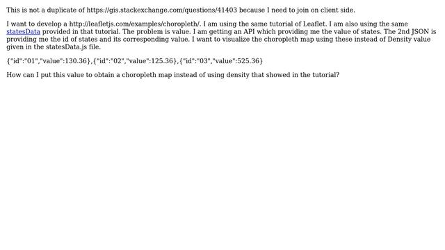 GIS: Joining GeoJSON and JSON at client end for Choropleth Map in Leaflet (2 Solutions!!) смотреть онлайн