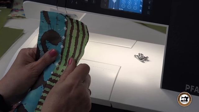 Pfaff Quilt Expression 720 - Floating Stitches, Ribbon Stitches & More - Part 3