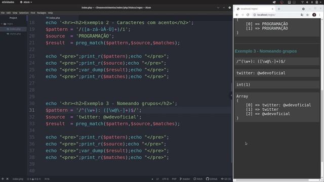 RegEx #3: Operador OR, acentos e grupos avançados em expressões regulares - WDEV PHP смотреть онлайн