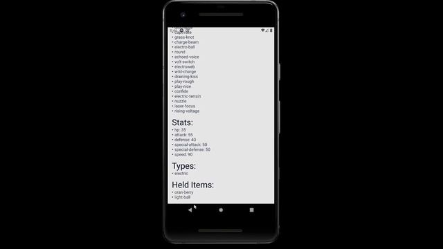 React Native App - Pokemon v1.2 смотреть онлайн