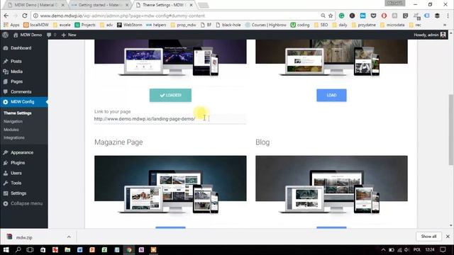 Page Generator - Material Design for WordPress смотреть онлайн
