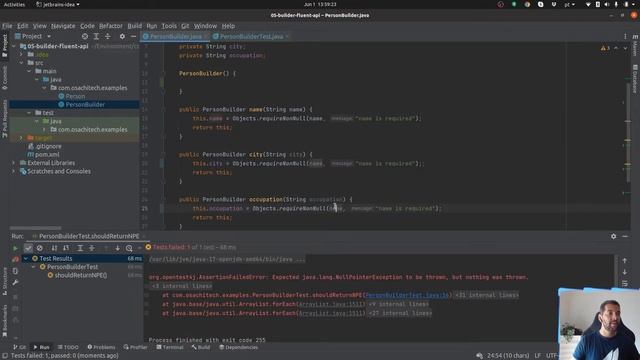Java Builder Pattern and Fluent-API - how to create complex objects with Java смотреть онлайн