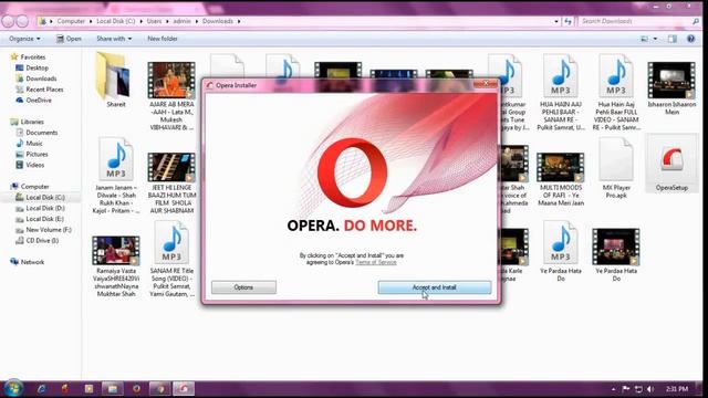 How to Download & Install Opera Mini in PC Windows 7/8.1/10 смотреть онлайн