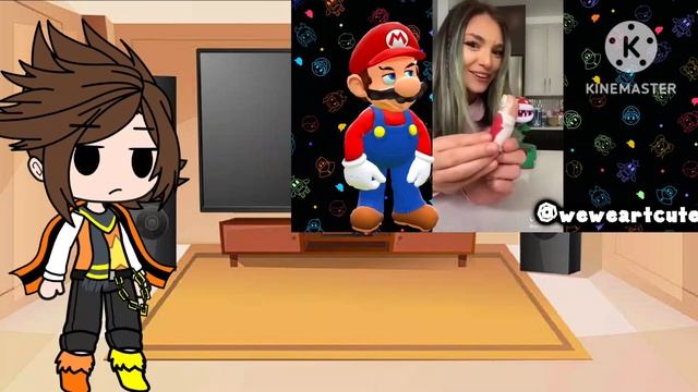 Me and My OCs react to mario prank 2 (Gacha Club) смотреть онлайн