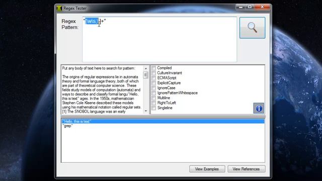 Get text between quotes using .NET regex смотреть онлайн