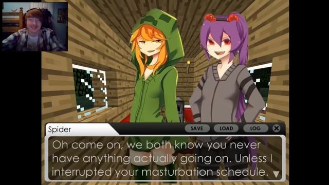 CREEPER & SPIDER GET NAUGHTY!! - #4 - Minecraft: A True Love Story 2 смотреть онлайн