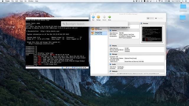SSH from Mac OS X host to Ubuntu guest with VirtualBox смотреть онлайн
