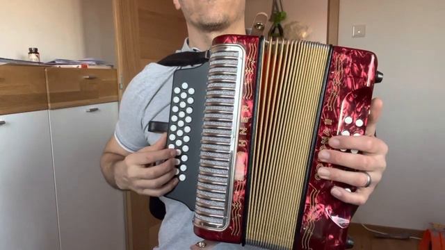 Hohner Corona II Diatonic Accordion Test, Made in Germany 22357 смотреть онлайн