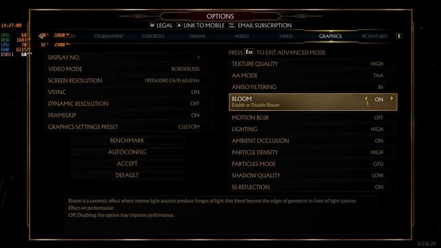 Mortal Kombat 11 Lenovo IdeaPad L340- i5-9300H, NVIDIA GTX 1650 (4 GB) Benchmarks смотреть онлайн