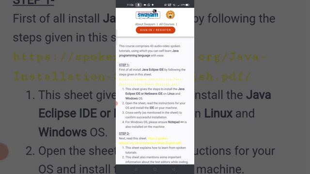 IIT Bombay free online course of JAVA | learn programming language with certificate | Enroll fast смотреть онлайн