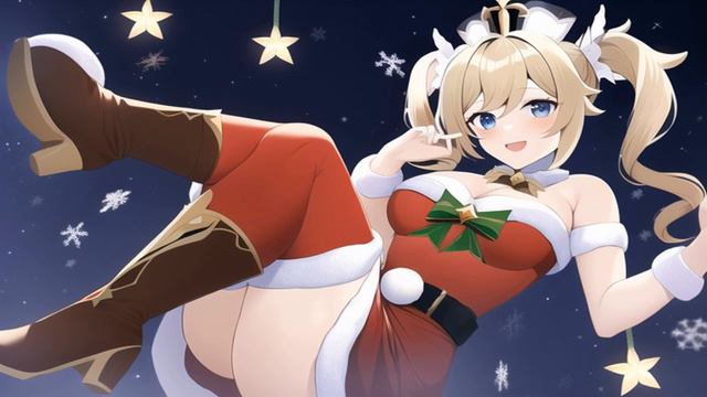 AI Draws ... Christmas Barbara (Genshin Impact) || NovelAI смотреть онлайн