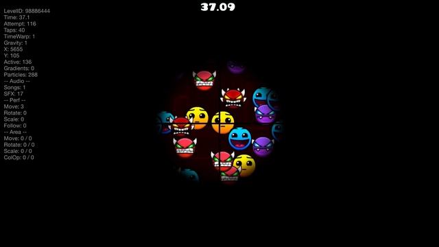Geometry Dash | Lobotomy Lore% speedrun 1.04.858 смотреть онлайн