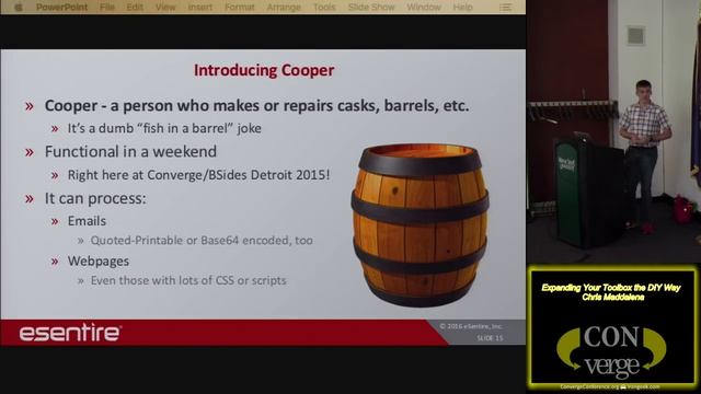 Hacker09 Expanding Your Toolbox the DIY Way Chris Maddalena смотреть онлайн