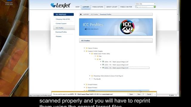 Custom Profile using the Adobe Color Printer Utility - Epson - PC смотреть онлайн