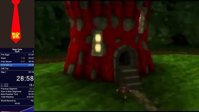 Any% in 54:22 | Banjo-Tooie смотреть онлайн