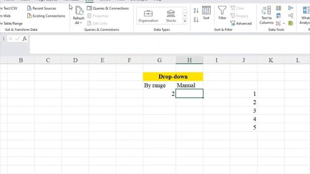 Create Dropdown list in excel смотреть онлайн