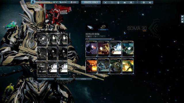Warframe 11 ♠ Soma 2.0 - 3 Forma смотреть онлайн